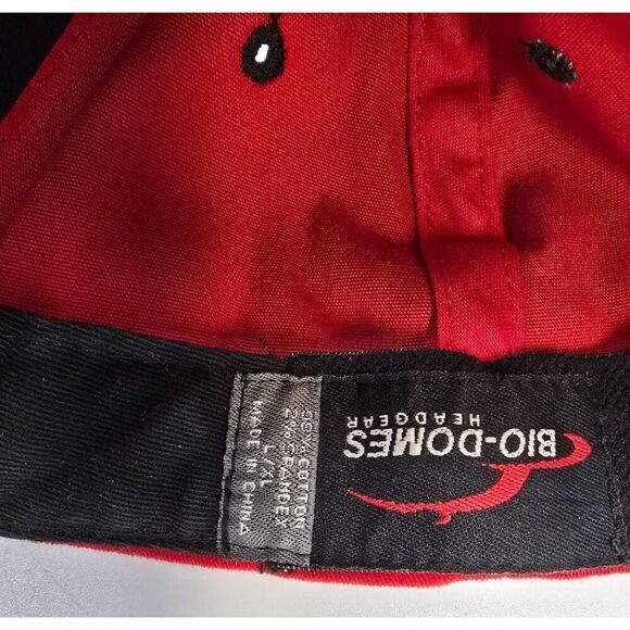 Orange County Choppers Red & Black Baseball Cap With NY Embroidery - Picture 5 of 6